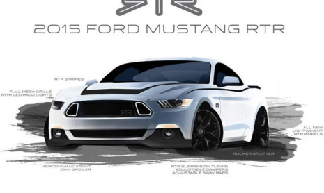 Первые изображения 2015 Ford Mustang RTR